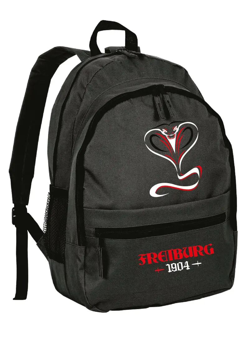Zainetto nero Freiburg cuore 