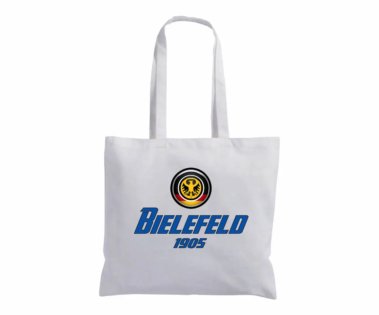 Shopper borsa in cotone bandiera Bielefeld Germania