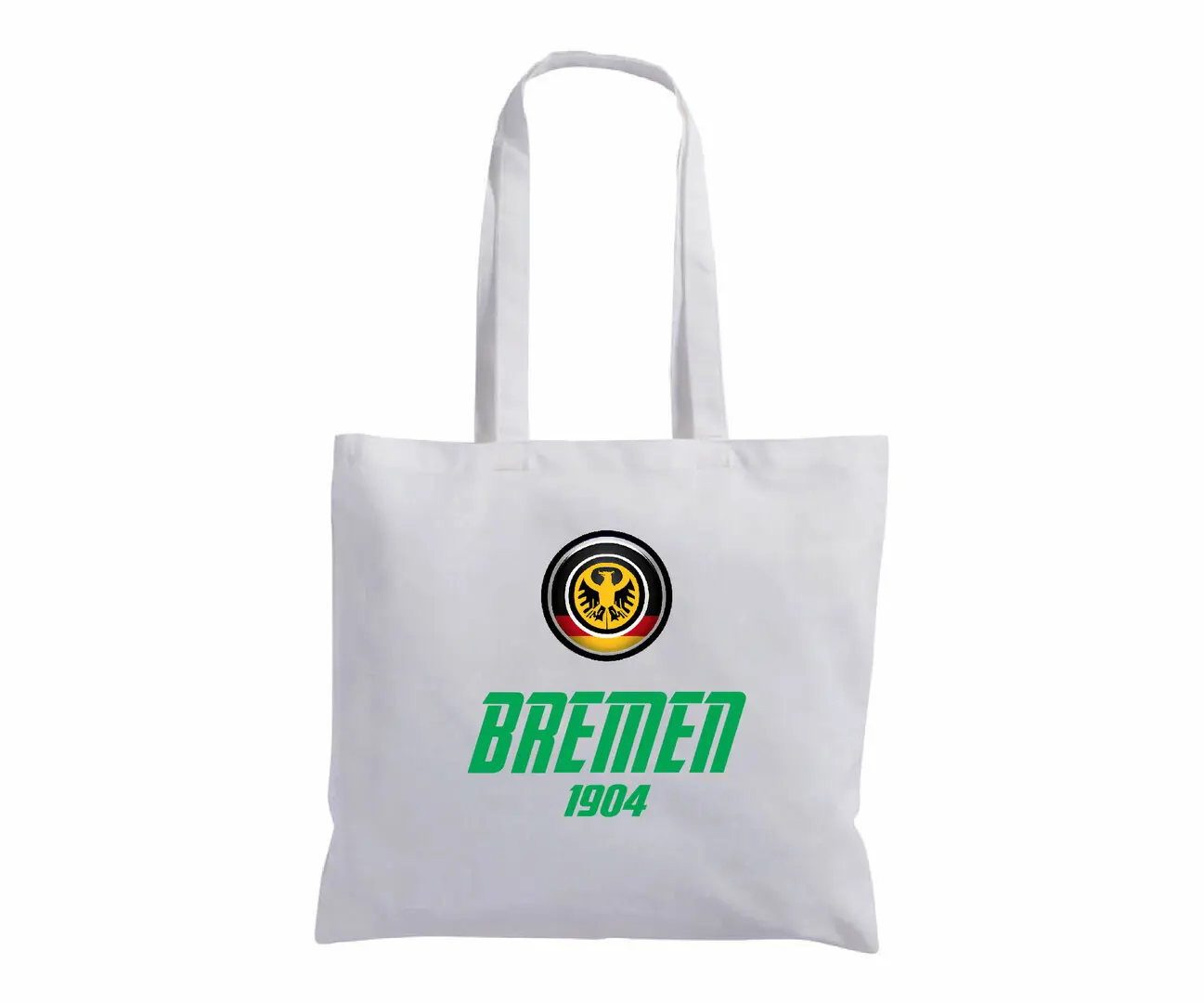 Shopper borsa in cotone bandiera Bremen Germania