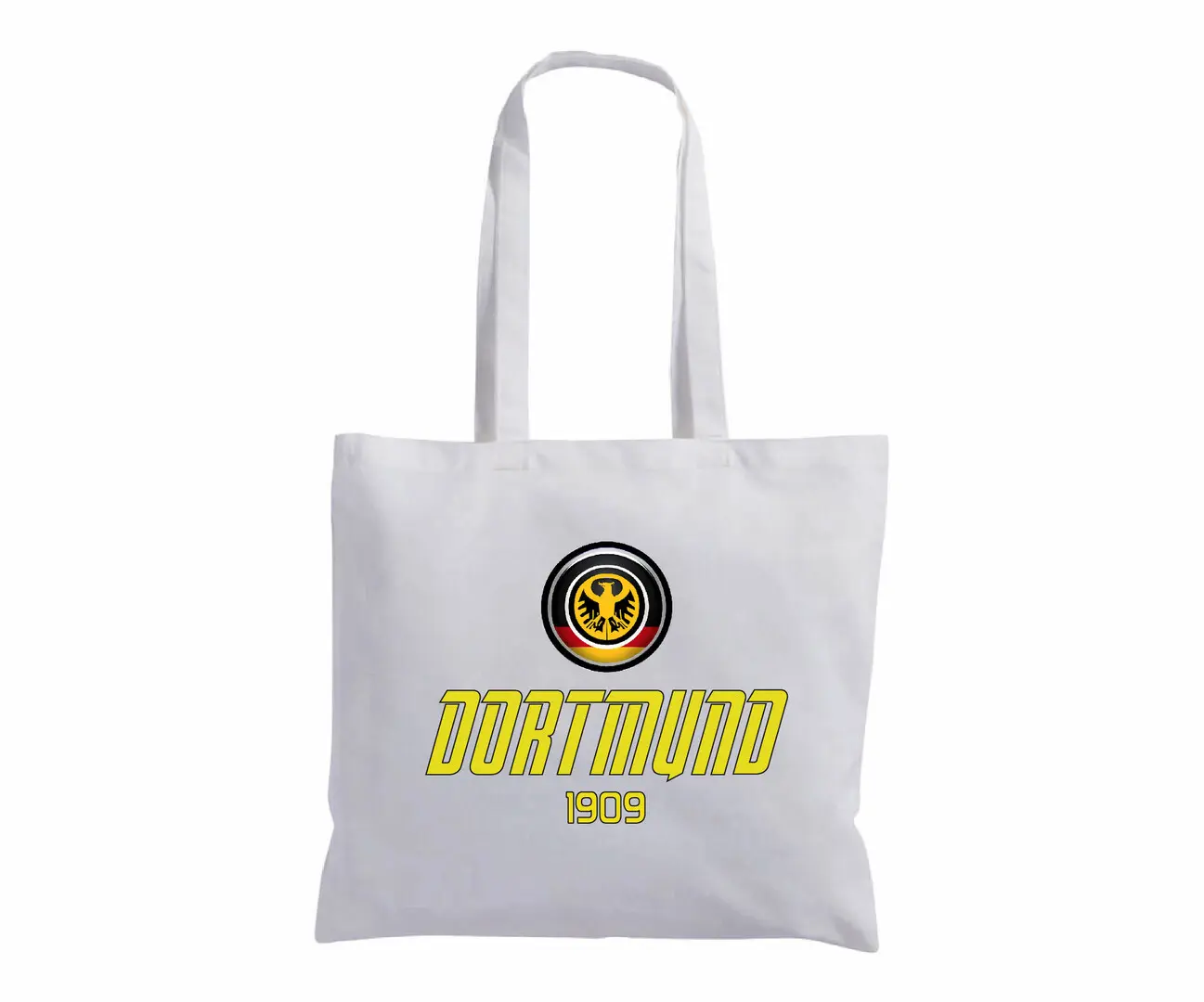Shopper borsa in cotone bandiera Dortmund Germania