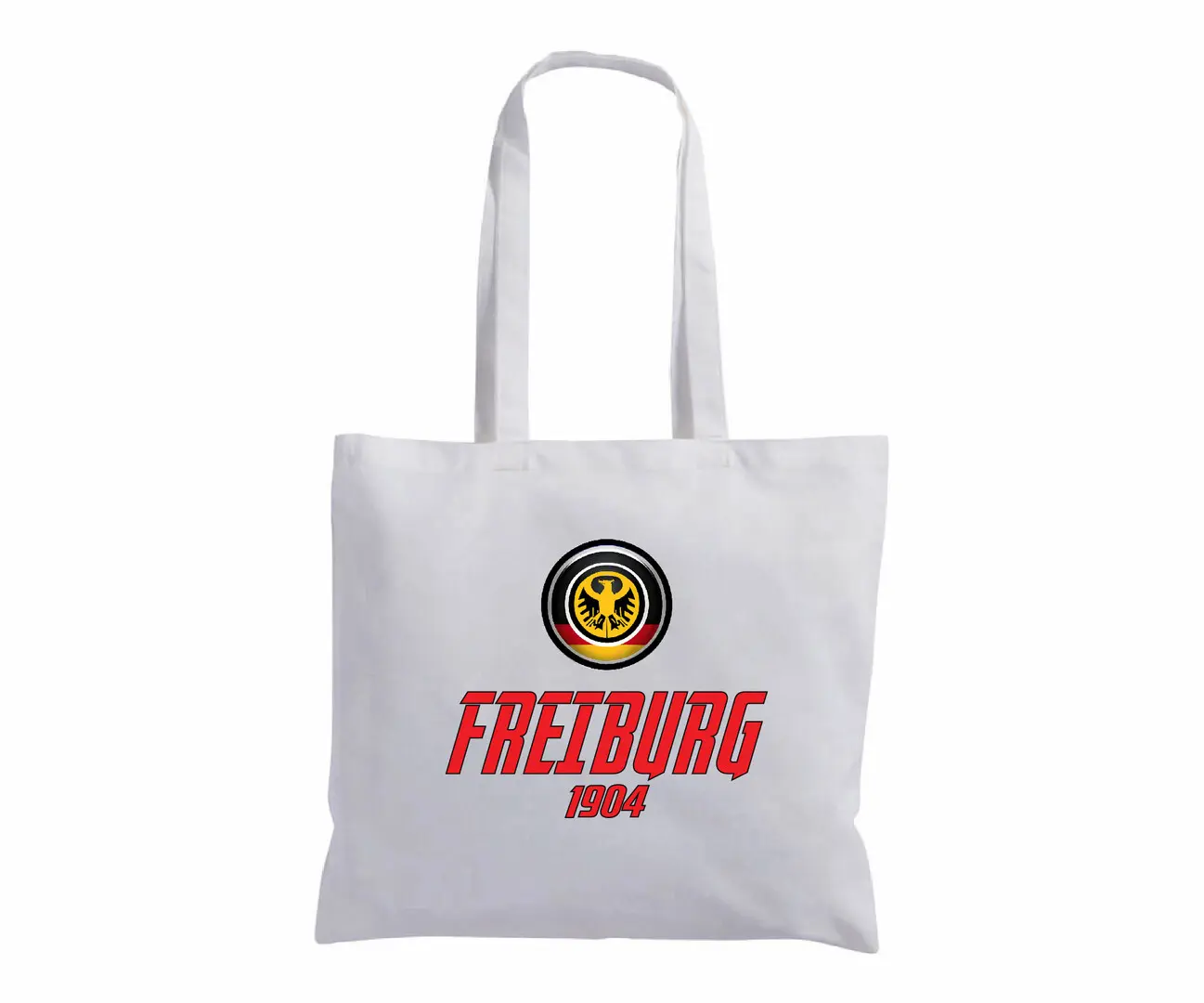 Shopper borsa in cotone bandiera Freiburg Germania