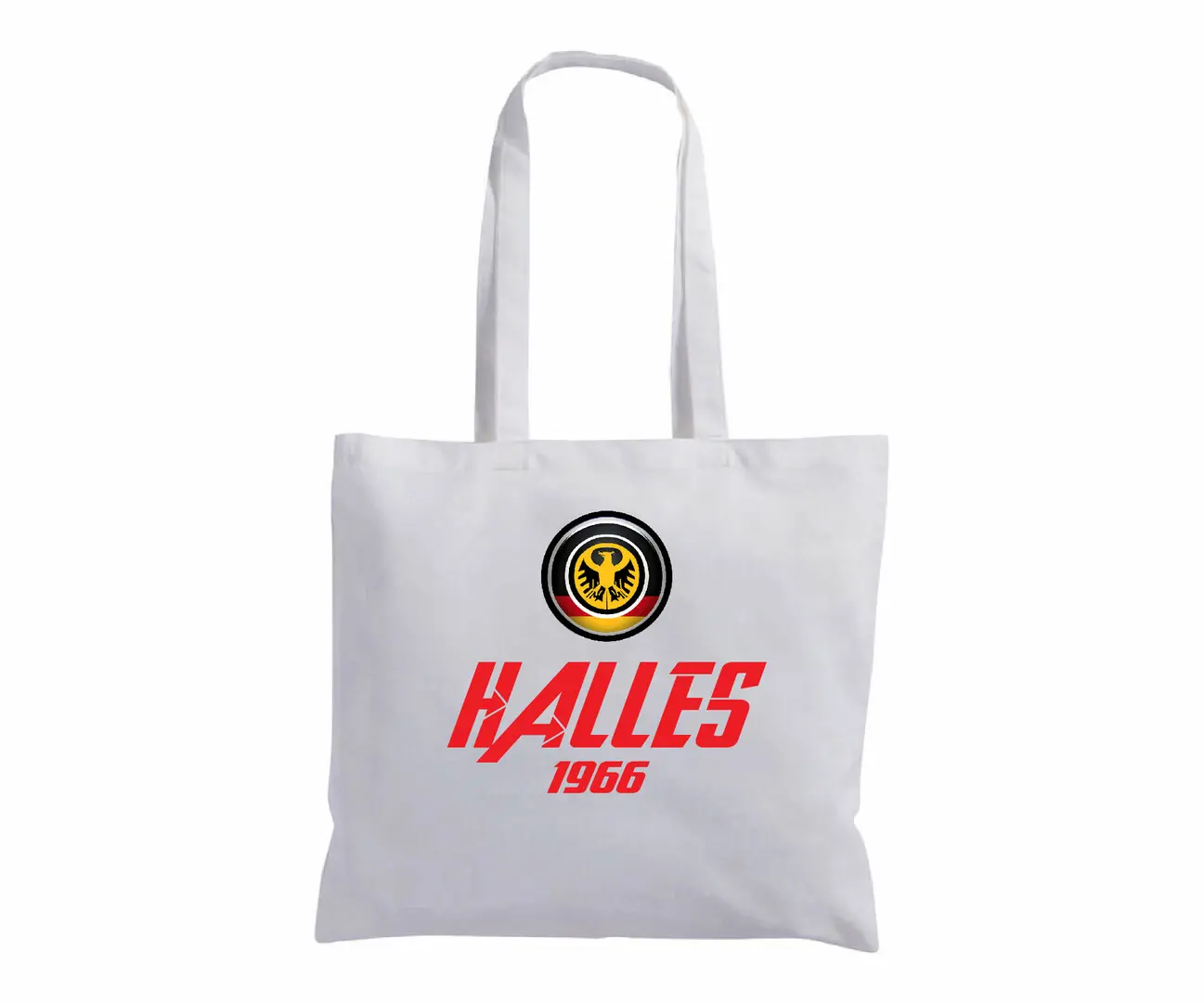 Shopper borsa in cotone bandiera Halles Germania