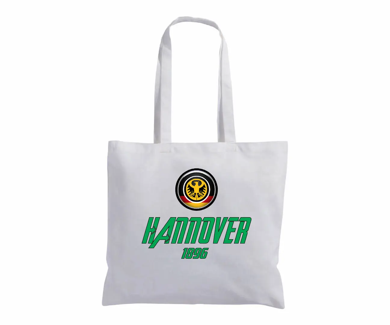 Shopper borsa in cotone bandiera Hannover Germania