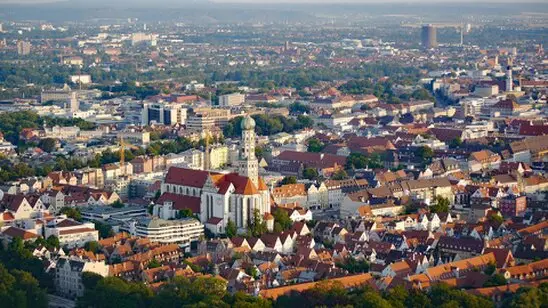 augsburg vista panoramica augsburg vista panoramica